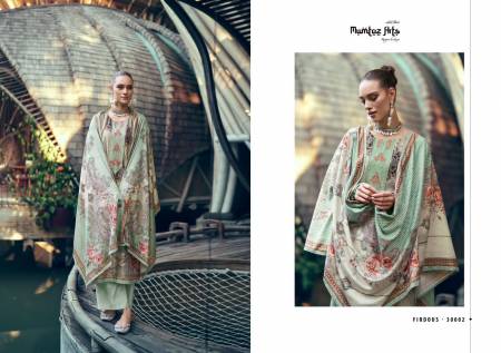 Firdous By Mumtaz Art Velvet Embroidery Dress Material